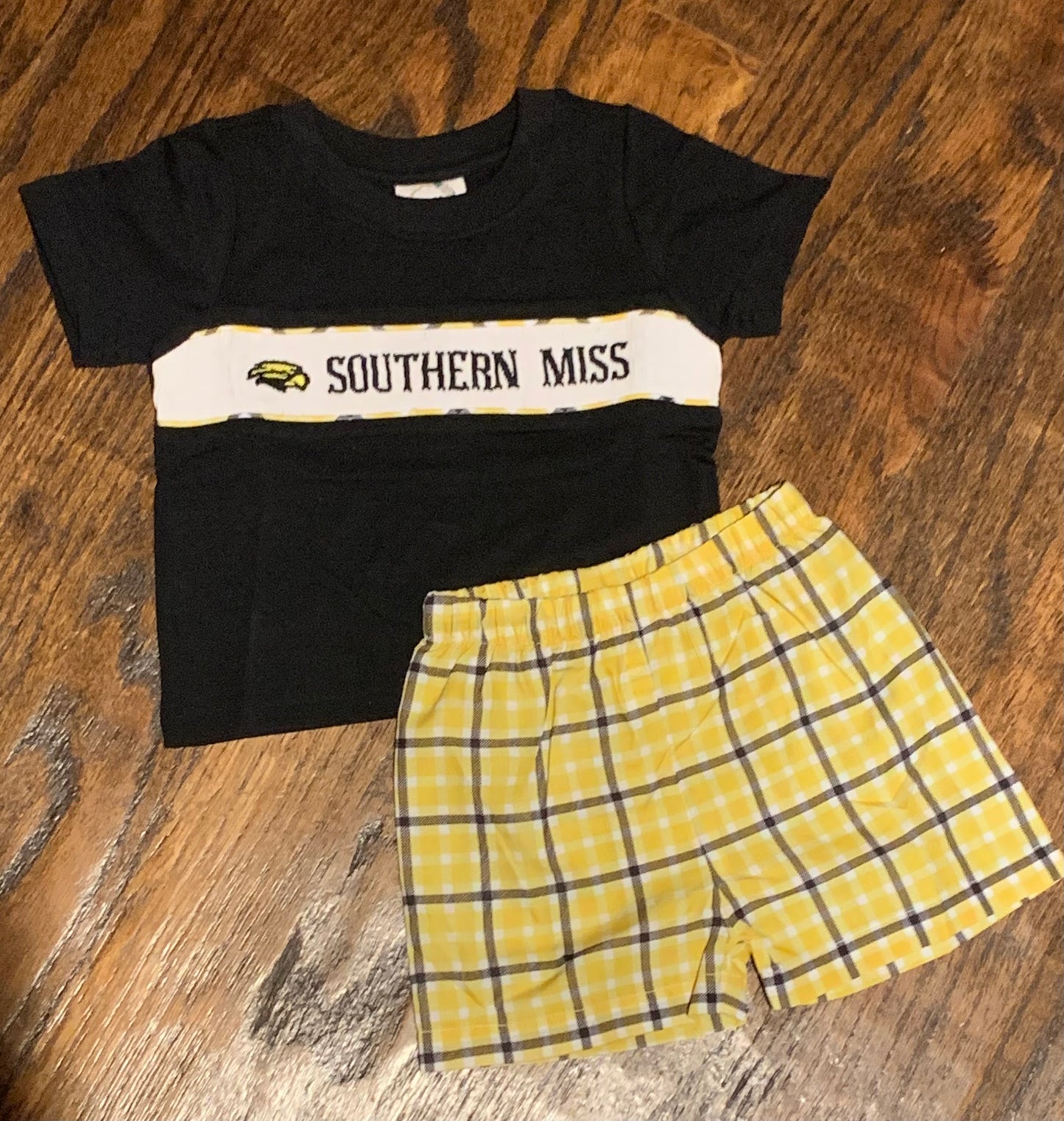 Southern Miss Boy Short Set